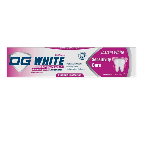 DG White | for Sensitive Teeth Toothpaste | 75 gm