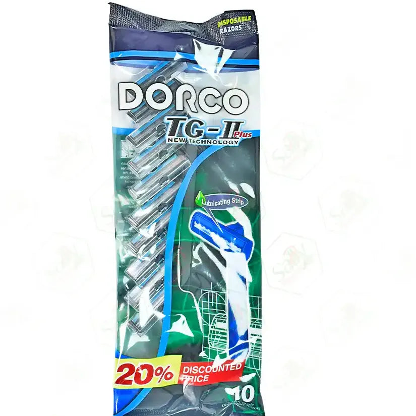 Dorco | Tg 2 Plus | 10 Razor Blades