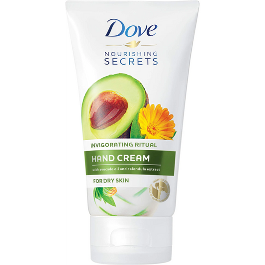 Dove | Nourishing Secrets Invigorating Ritual Hand Cream with Avocado Oil for Dry Skin | 75ml