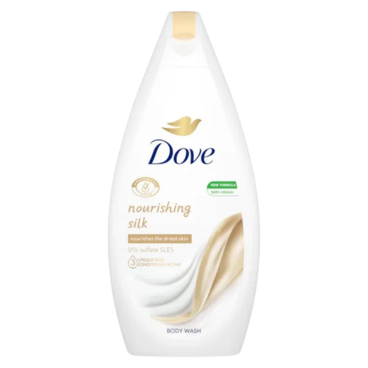 Dove | Nourishing Silk Dry Skin Body Wash | 500ml