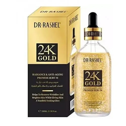 Dr. Rashel | 24K Gold Radiance & Anti Aging Primer Serum | 100ml