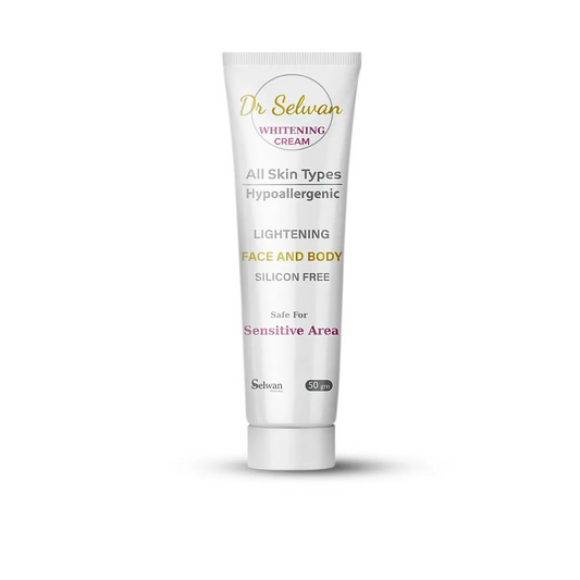 Dr Selwan | Whitening Cream Face And Body | 50gm