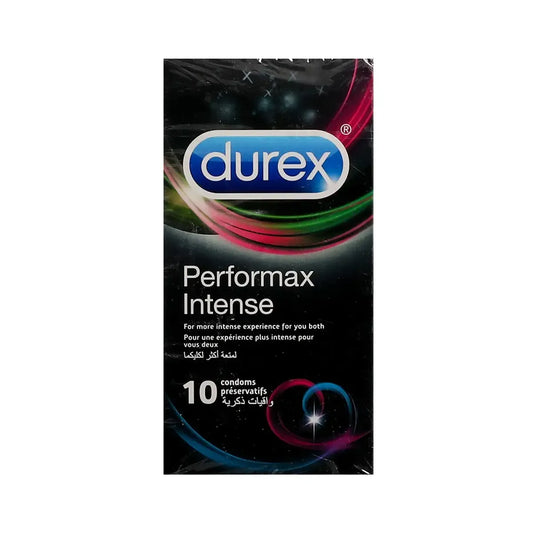 Durex | Performax Intense Condom | 10 Pcs