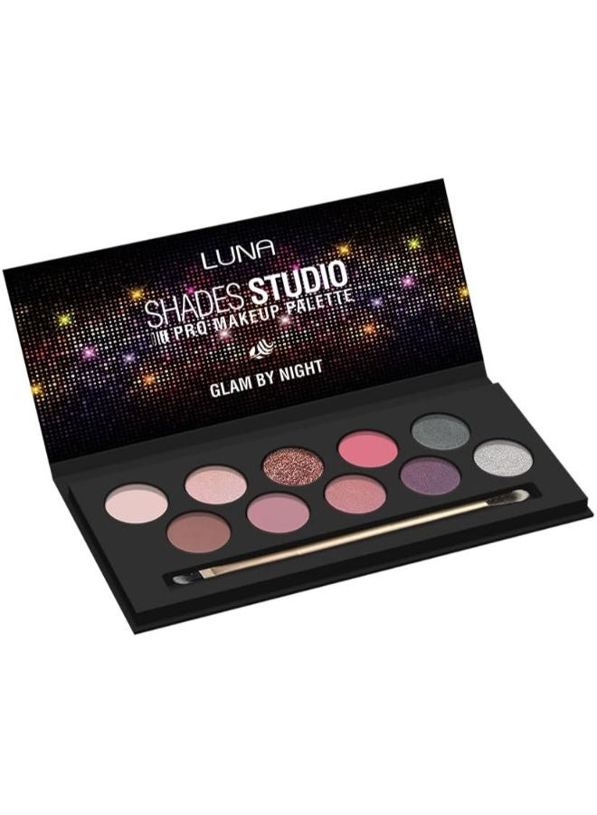 Luna Shades Studio Glam By Night Eyeshadow Palette