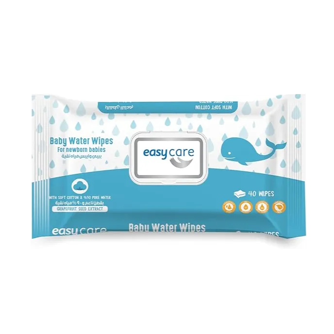 Easy Care | Water Baby Wipes | 40Wipes