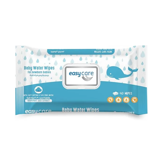 Easy Care | Water Baby Wipes | 40Wipes