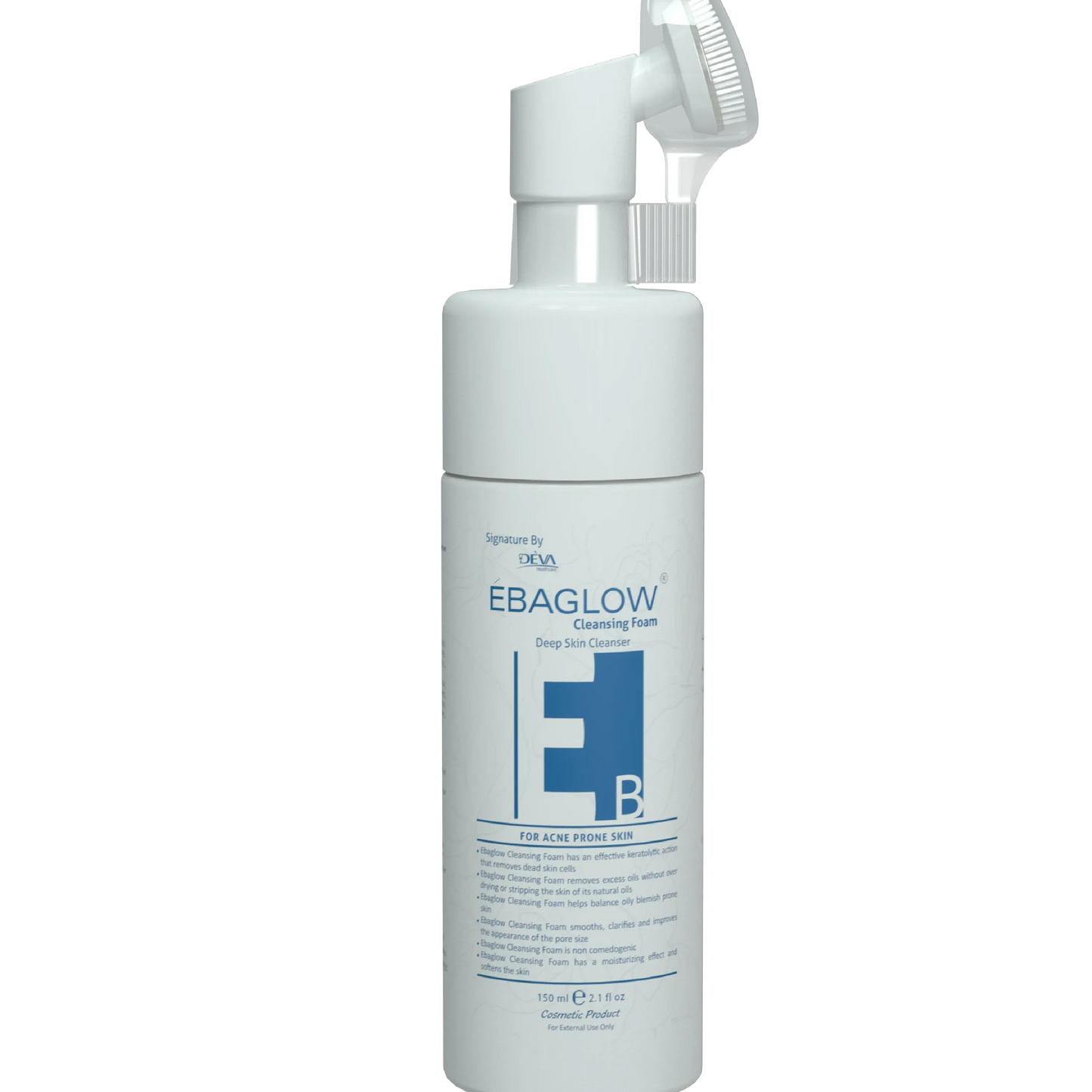Ebaglow | Moisturizing, Smoothing & Clarifying Facial Foaming Cleanser | 150ml