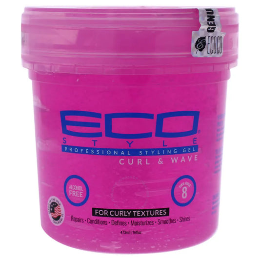 Eco Style | Firm Hold Hair Styling Gel For Curly Hair | 473ml