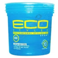 Eco Style | Sport Hair Styling Gel Hold 10 For All Hair Types | 473ml