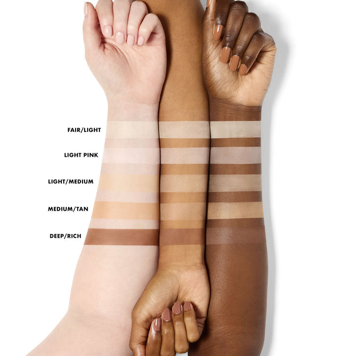 e.l.f. Halo Glow Setting Powder finish on skin