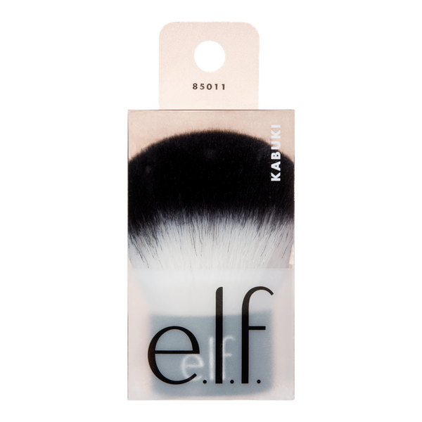 e.l.f. Kabuki Face Brush in use