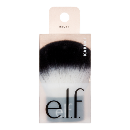 e.l.f. Kabuki Face Brush in use
