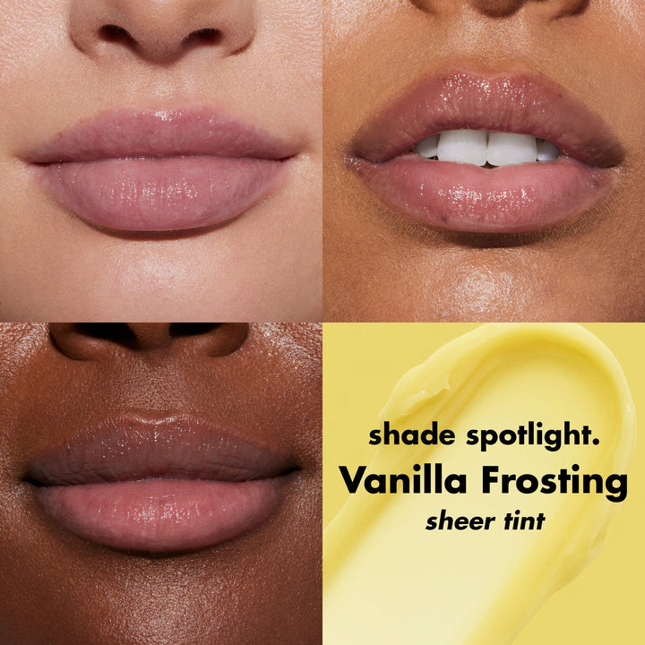 e.l.f. Squeeze Me Lip Balm Vanilla Frosting shade spotlight