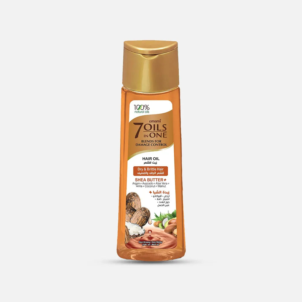 Emami | 7 Oils In One For Damage Control Hair Oil Shea Butter | 200ml