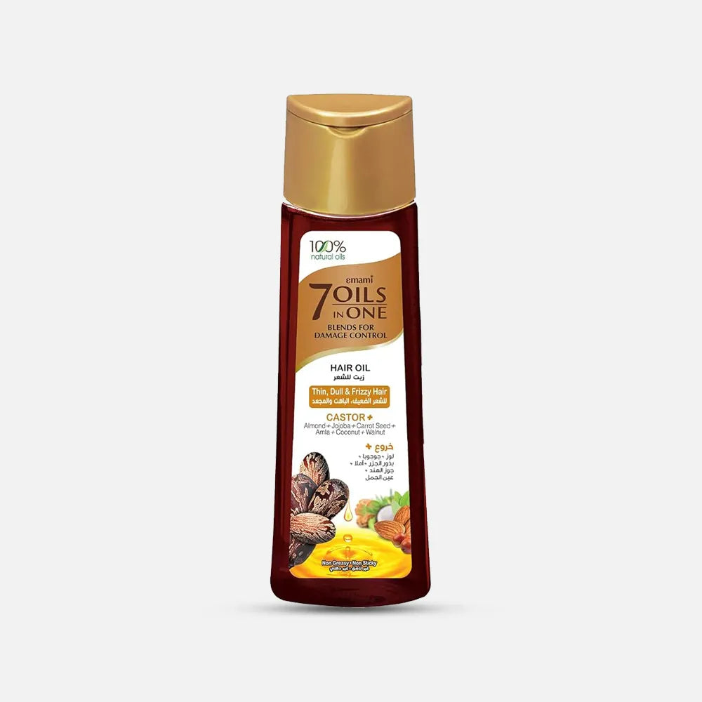 Emami | 7 Oils In One Thick Hair – Castor Oil | 100ml