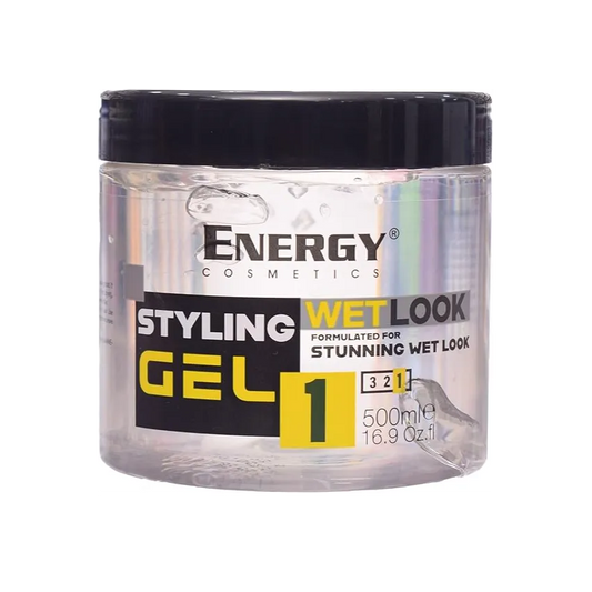 Energy Cosmetics | No 1 Wet Look Styling Gel | 500ml