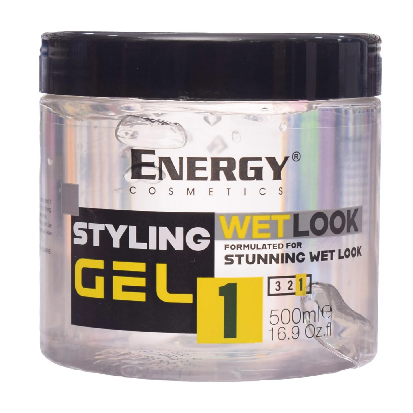 Energy | No 1 Wet Look Styling Gel | 500 ml