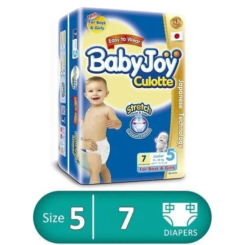 Baby Joy | Pants Diapers Size 5 | 7 Pcs