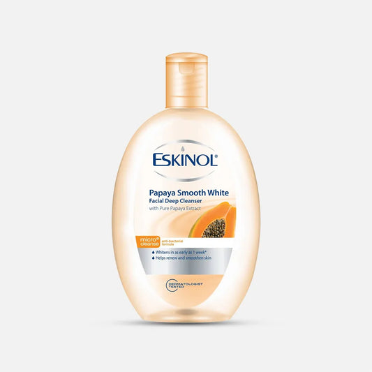 Eskinol | Cleanser Papaya Smooth White | 225ml