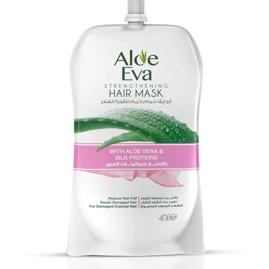 EVA | Aloe Eva Hair Mask Pouch With Aloe Vera & Silk Proteins | 250gm