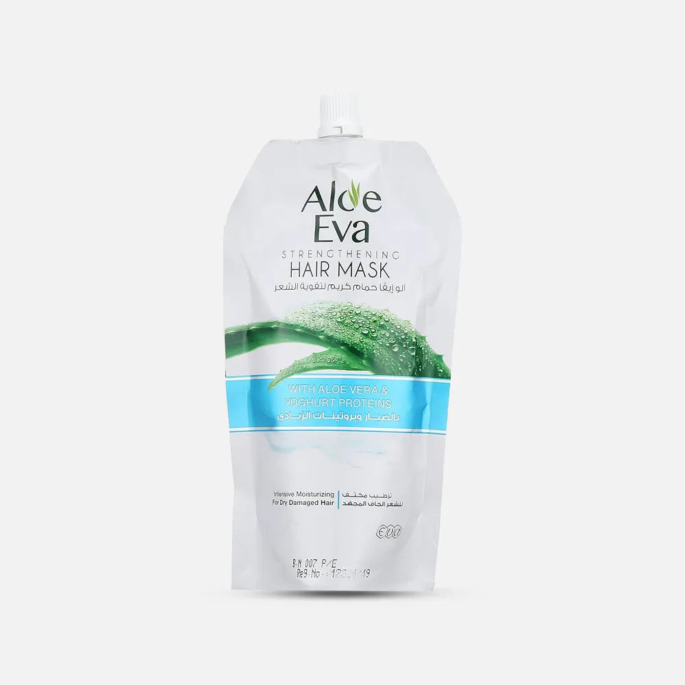 EVA | Aloe Eva Hair Mask Pouch With Aloe Vera & Yoghurt Proteins | 250gm