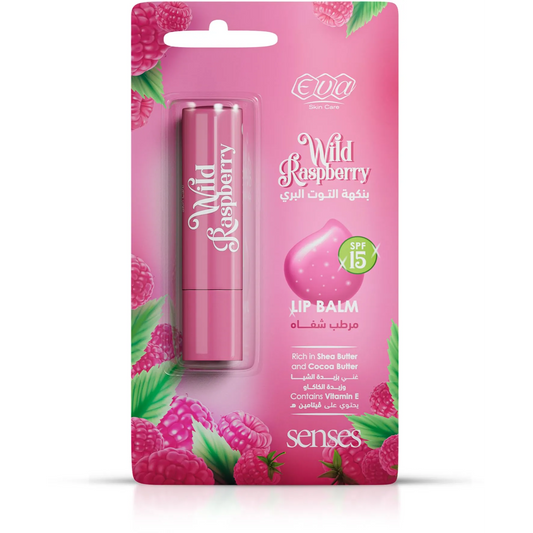 Eva Skin Care | Senses Lip Balm Wild Raspberry | 4gm