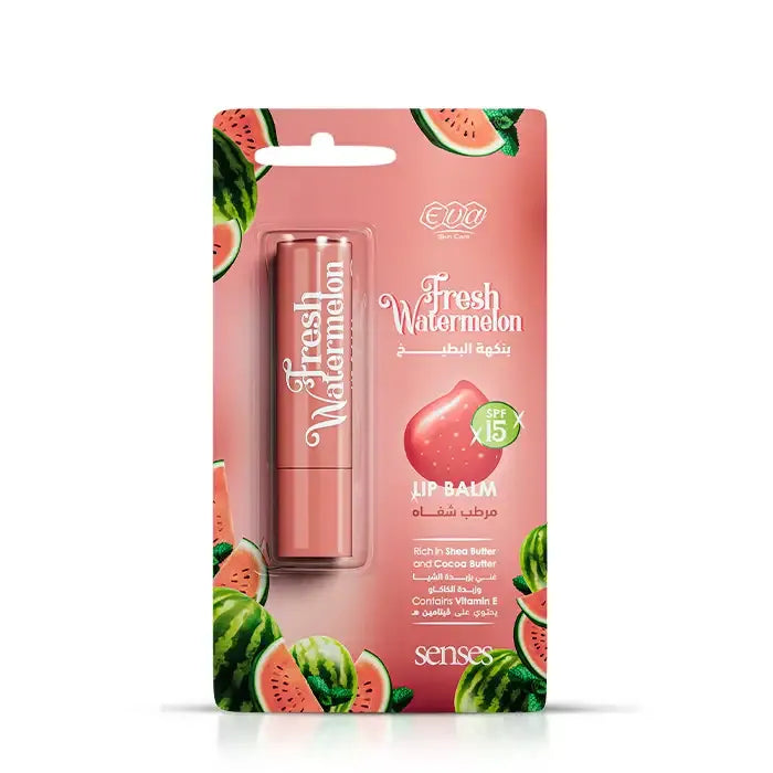 Eva Skin Care | Senses Lip Balm Wild Watermelon Flavor | 4gm