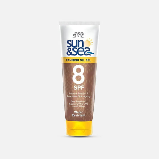Eva Sun & Sea | Tanning Gel Oil with SPF +8 | 200ml