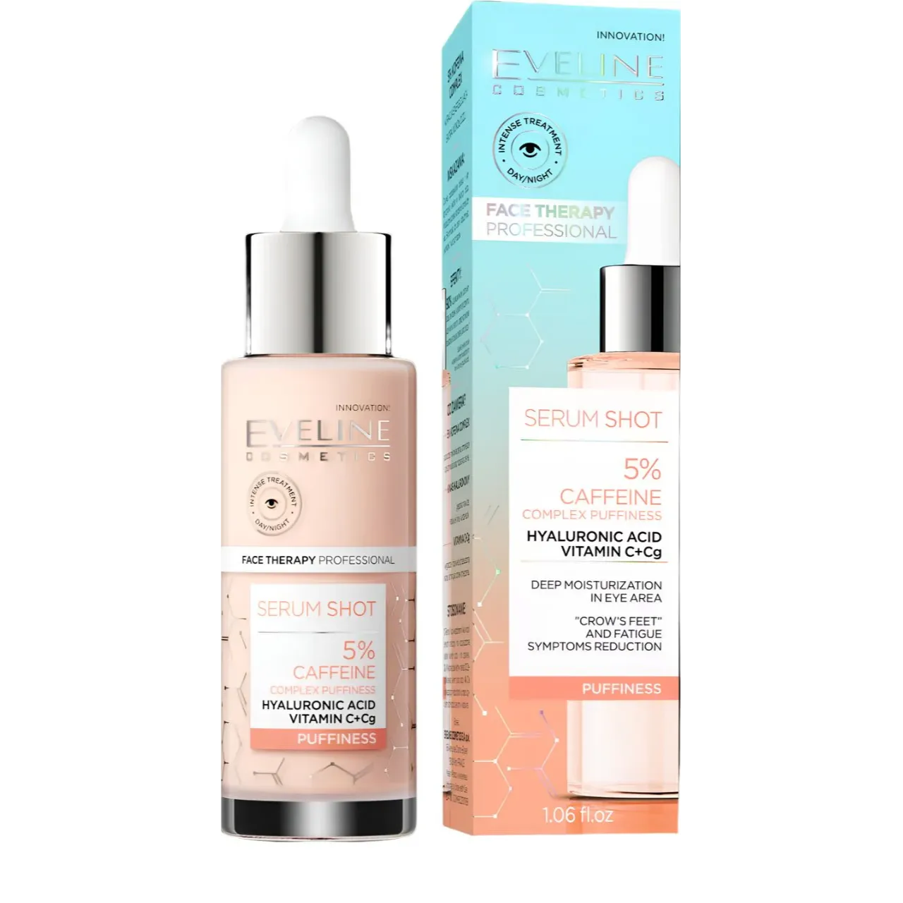 Eveline | Serum Shot 5% Caffeine Complex Puffiness | 30ml