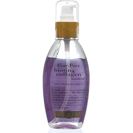 Ever Pure | Biotin And Collagen Anti Breakage Serum For Women | 150Ml