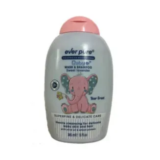 Ever Pure | Baby Wash & Shampoo Sweet Lavender | 385ml