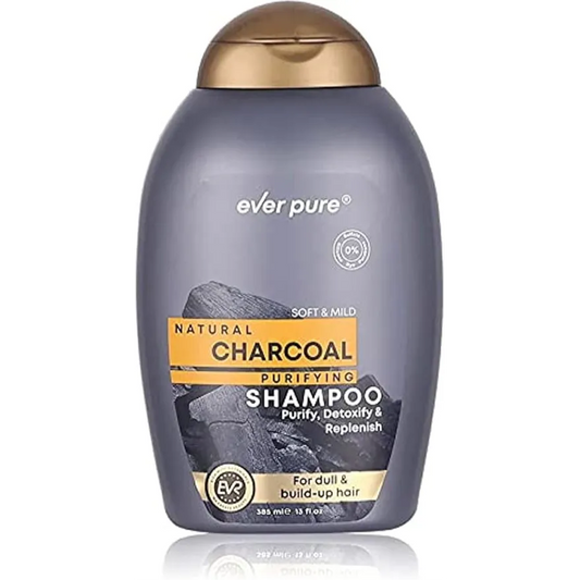 Ever Pure | Purifying Shampoo With Natural Charcoal | 385ml