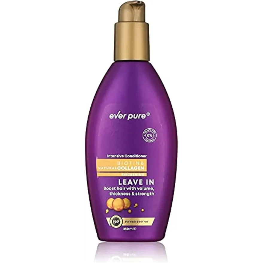 Ever pure | leave in cream biotin & collagen | 250ml