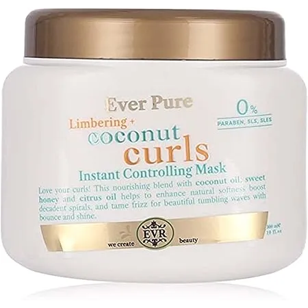 Ever Pure | Controlling Mask for Curly Hair with Coconut Oil | 300ml