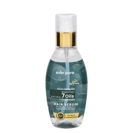 Ever Pure | Nourishing Serum With 7 Essential Oils For Dry & Coarse Hair | 150Ml