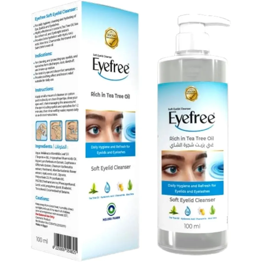 EyeFree | Lid Cleanser with Tea Tree Oil | 100ML