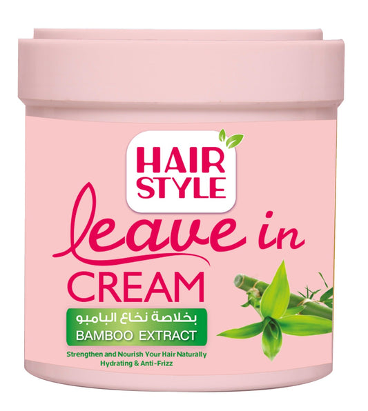 Hairstyle Leave in cream with Bamboo