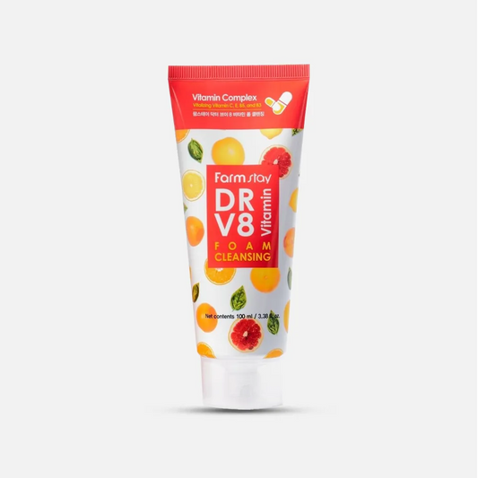 Farm Stay | Dr-V8 Vitamin Foam Cleansing | 100ml