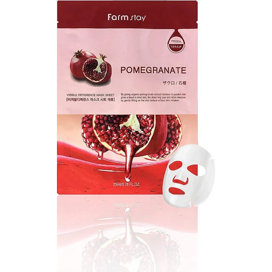 Farm stay | visible difference facial mask with pomegranate | 23ml