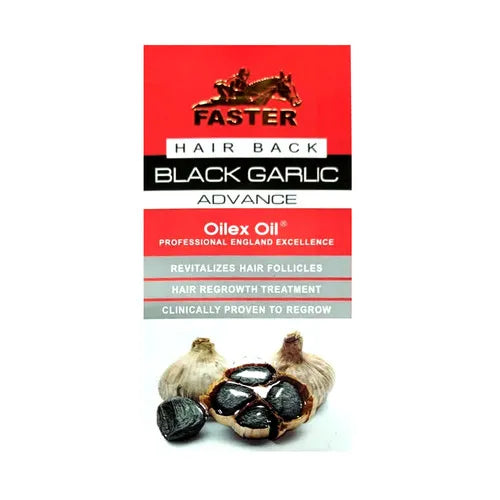 Faster | Professional Hair Oil For Hair Thickening and Growth With Black Garlic From OLX Oil | 100ml