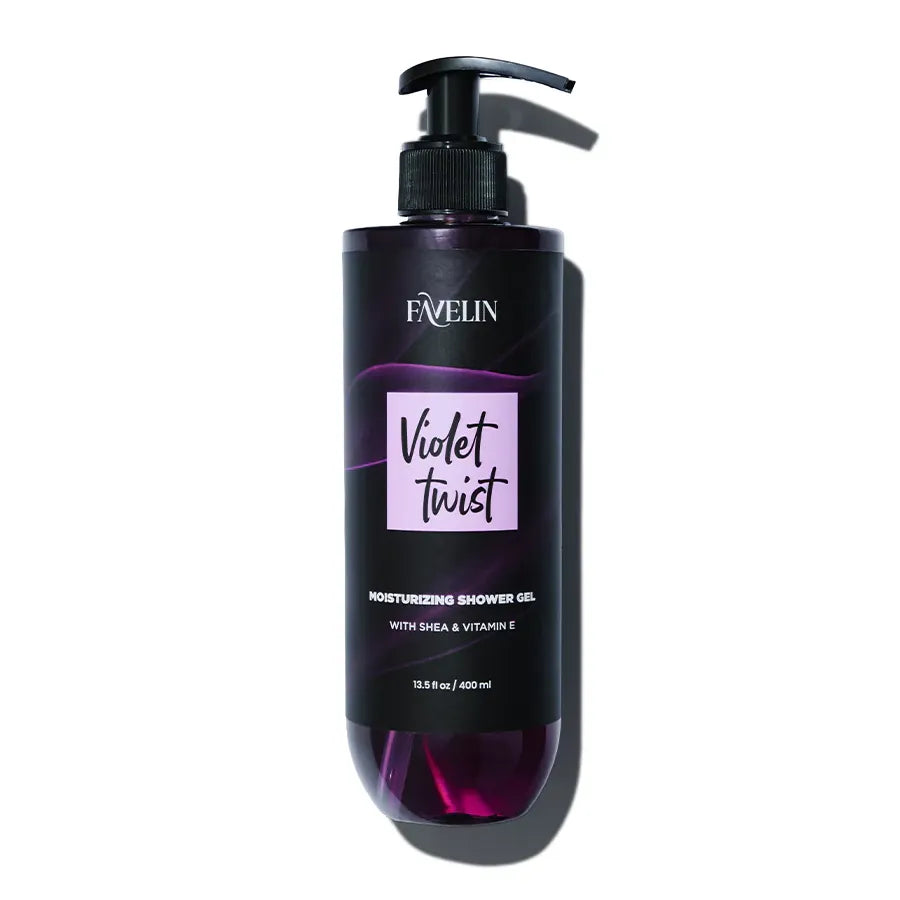 Favelin | Violet Twist Shower Gel | 400ml