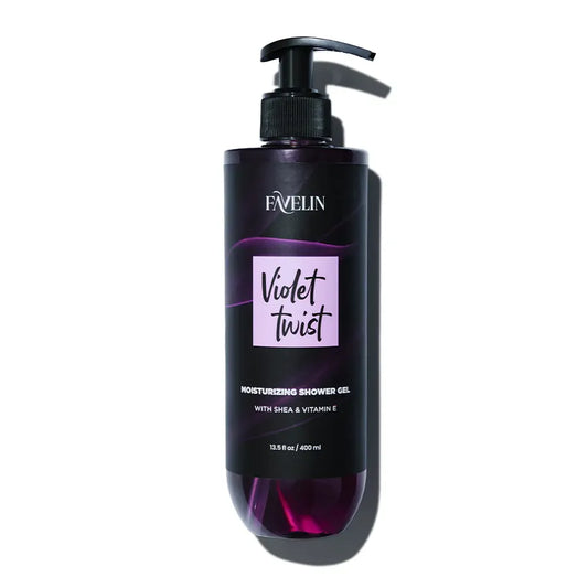 Favelin | Violet Twist Shower Gel | 400ml