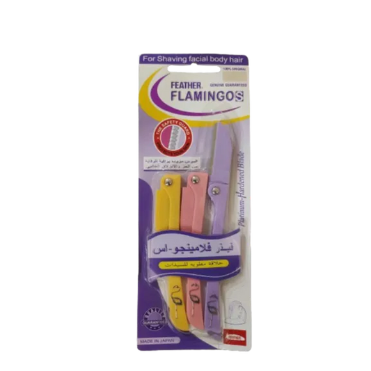 Flamingo | Razor For Face & Body Shaving | 3 Pcs