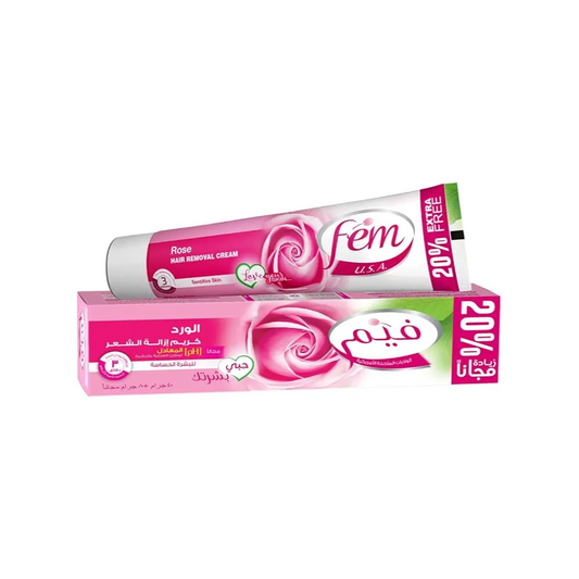 Fem | Rose Hair Removal Cream | 40gm