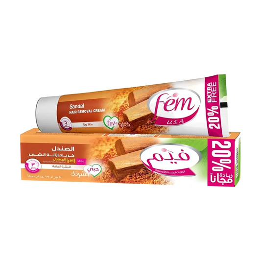 Fem | Sandal Hair Removal Cream | 40gm
