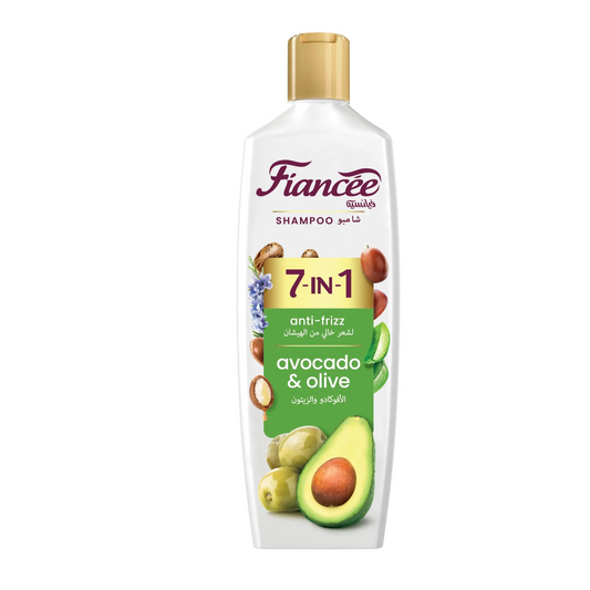 Fiancee | Shampoo with avocado and olive hair anti frizz | 340 ml