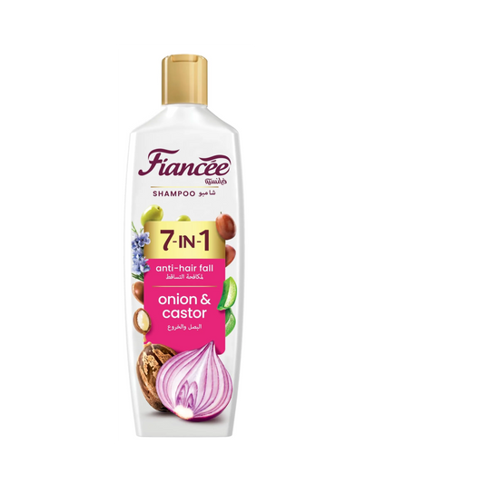 Fiancée | Shampoo with onions and castor to combat hair fall and nourish | 340 ml