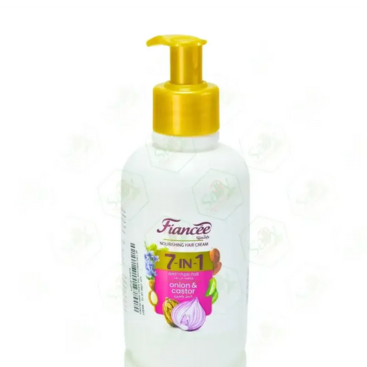 Fiancee | Hair Cream 7n1 Long & Strong With Onion & Castor| 240Ml