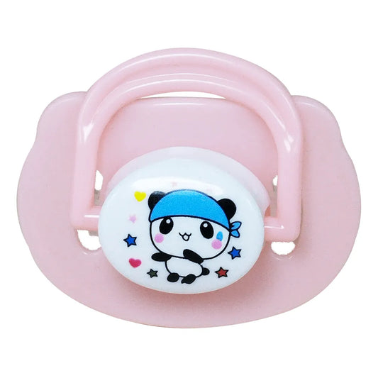 Fish | Soother with Chain Pink