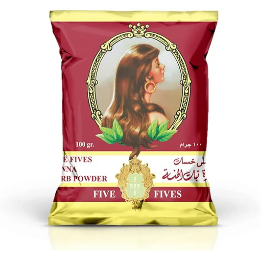 Five Fives | Natural Henna Hair Color Brown | 100gm